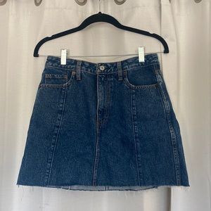 Abercrombie & Finch, Zoe Natural Rise Vintage A-Line Skirt, SIZE 27